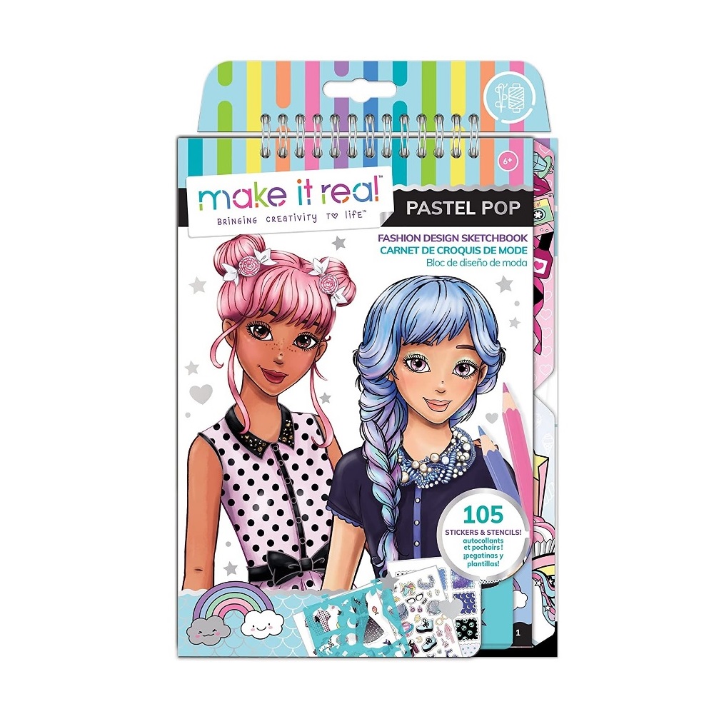 Cuaderno de diseño Pastel Pop