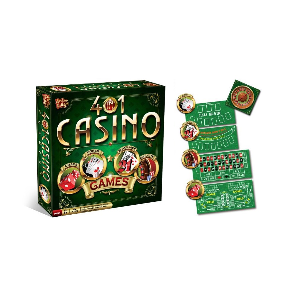 Juego Casino 4 en 1