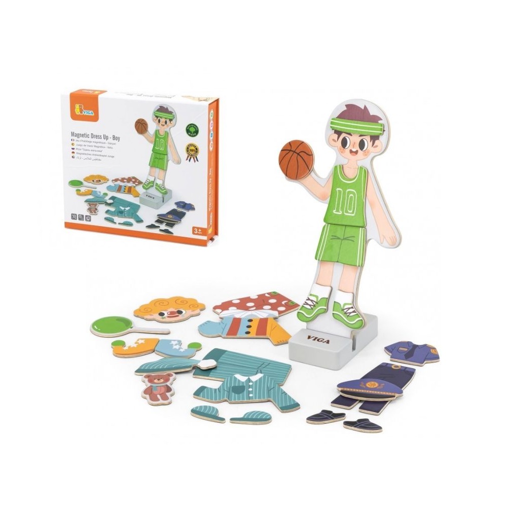 Juego Vestir Magnético Niño
