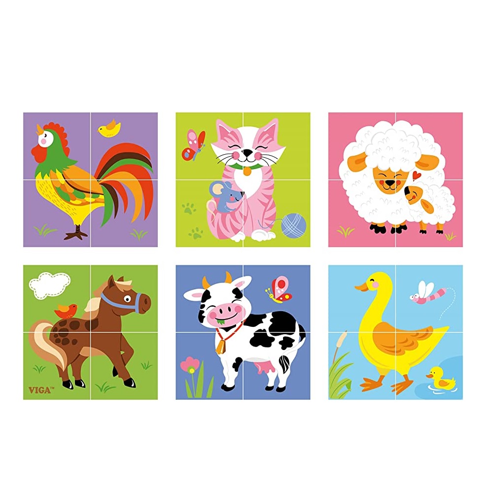 Puzzle Tridimensional Granja