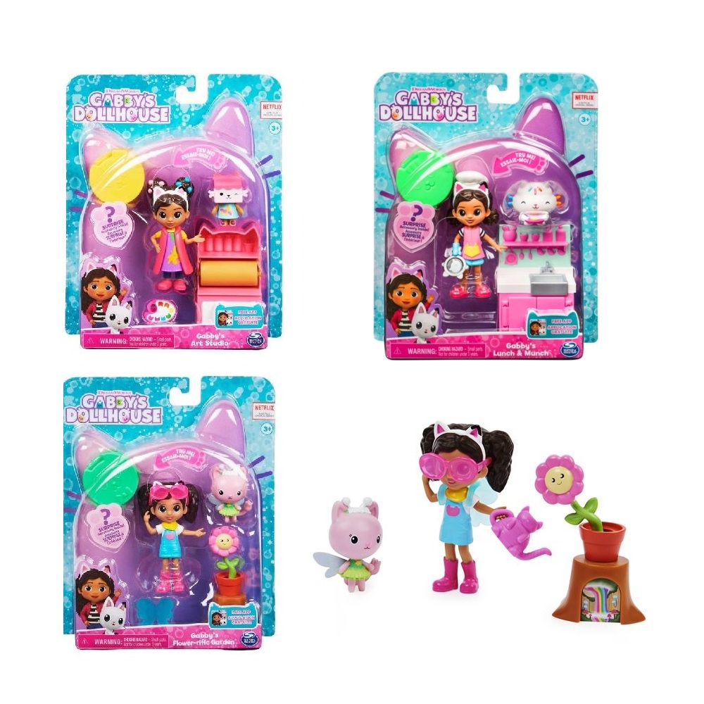 Gabby's Dollhouse kit con figura