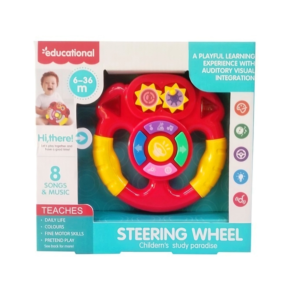 Volante con luces y sonidos 6258