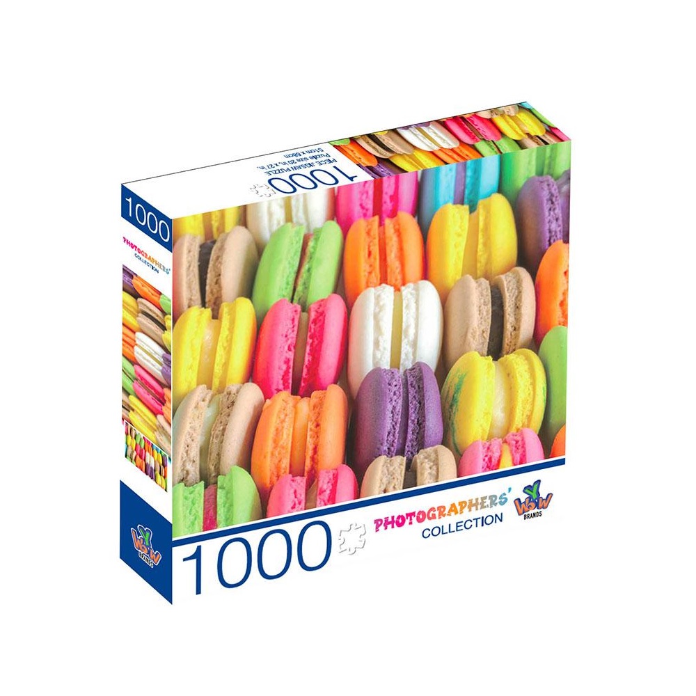 Puzzle Macarrones de Colores