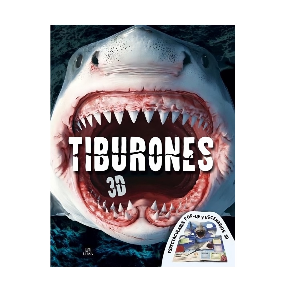 Libro Tiburones 3D