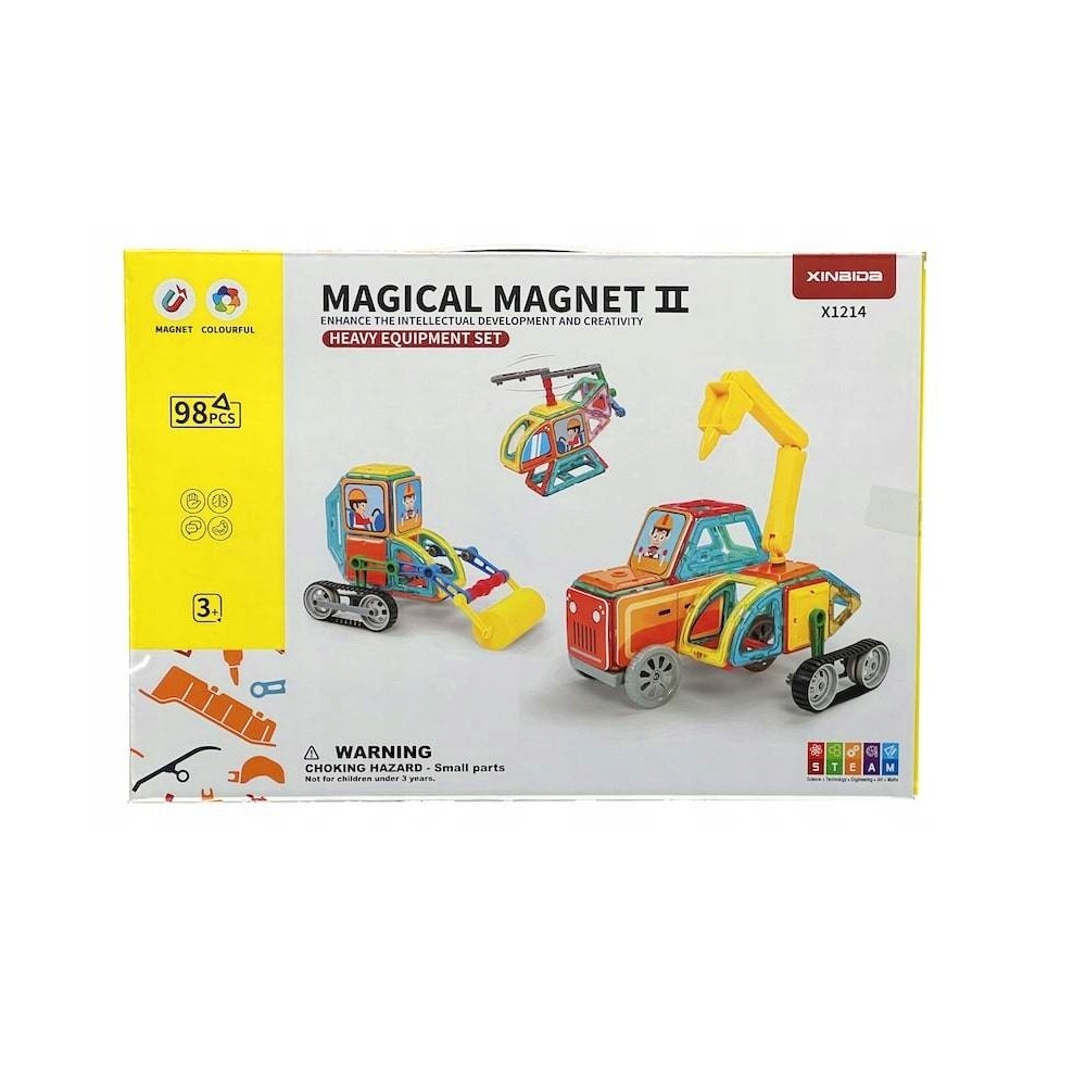 Set Piezas Magnéticas x 98