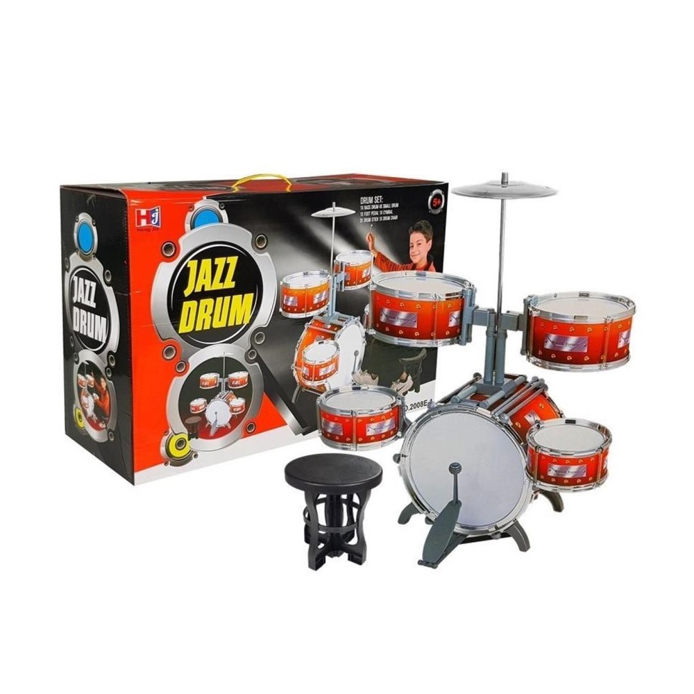 Batería Jazz Drum con Banco