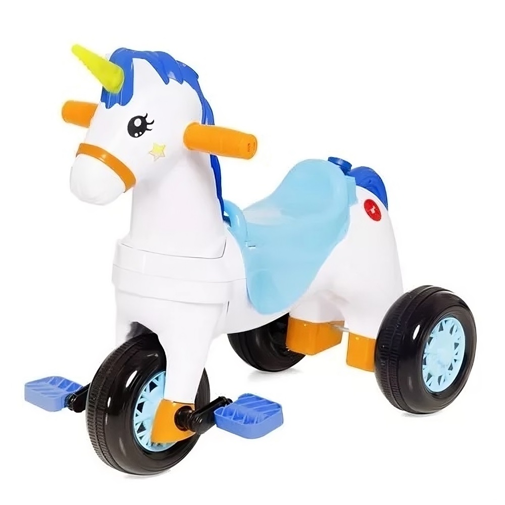 Triciclo Unicornio Celeste