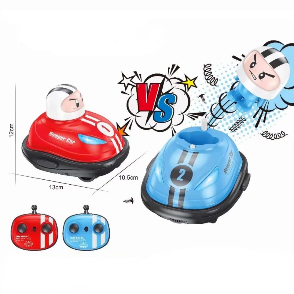 Autos chocadores x 2 radiocontrol