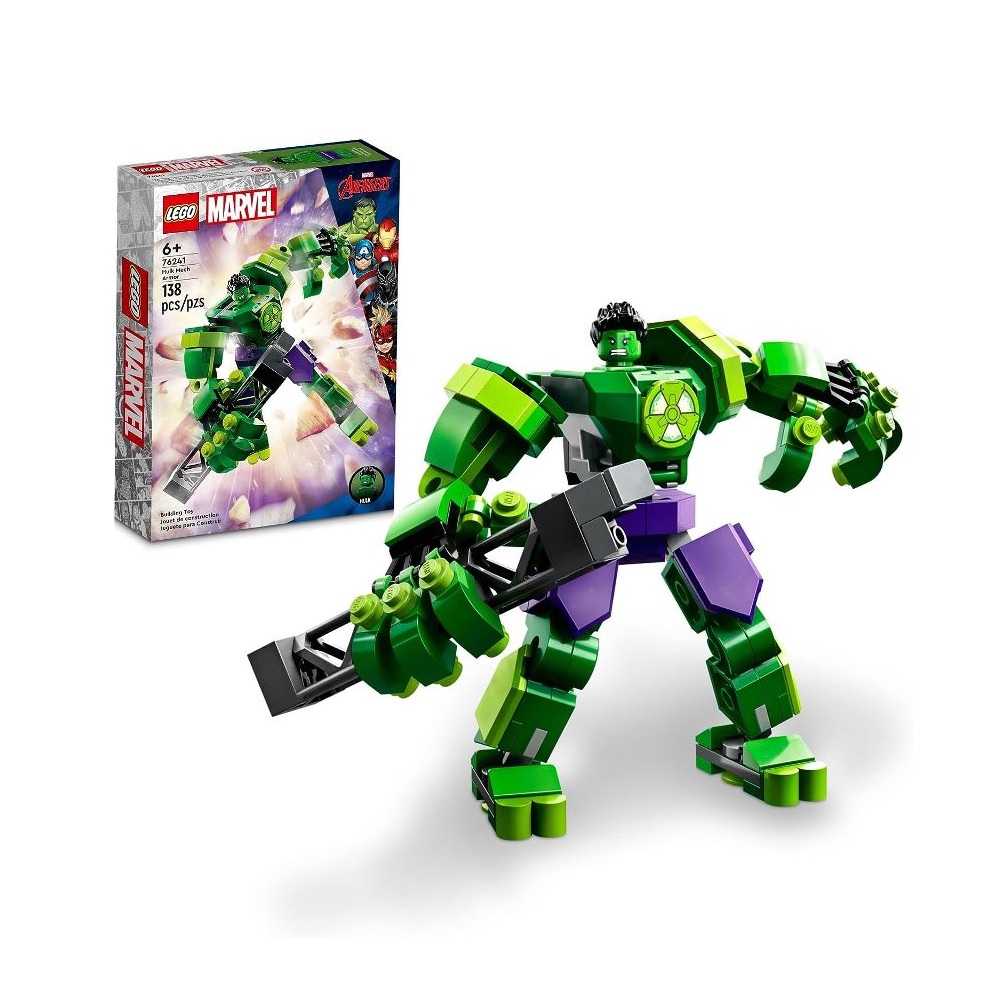 Lego Hulk Armadura 138 piezas