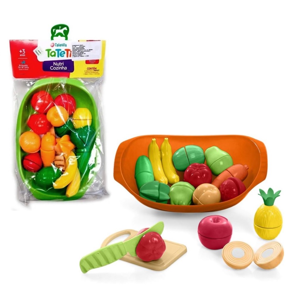 Frutas y Verduras con velcro