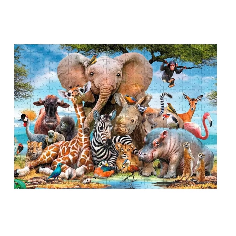 Puzzle Animales de Selva 1000 pcs