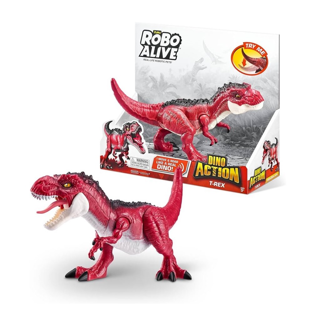 Robo Alive Dinosaurio T- Rex