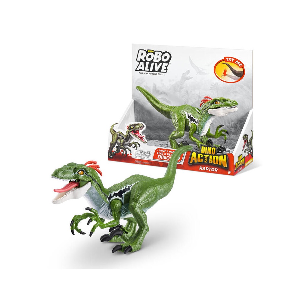 Robo Alive Dinosaurio Raptor