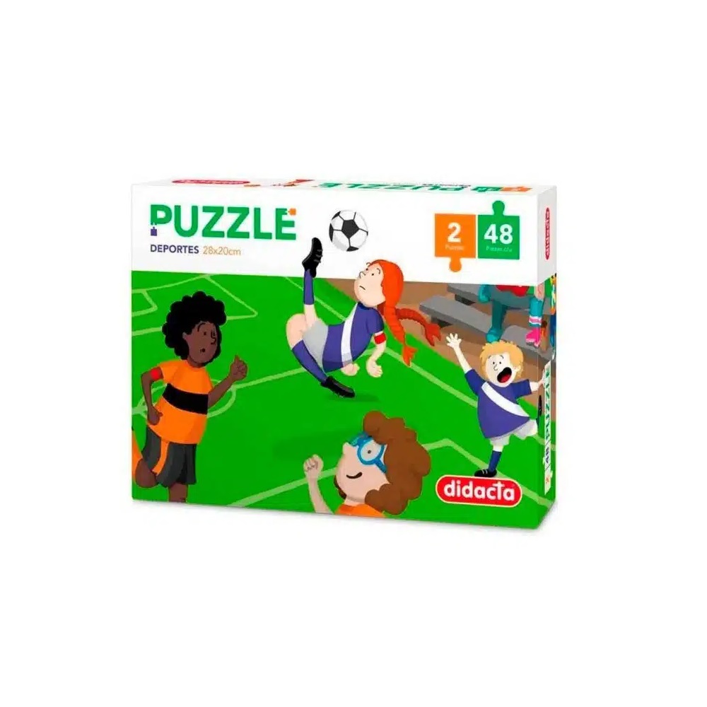 Puzzle Deportes 48 piezas