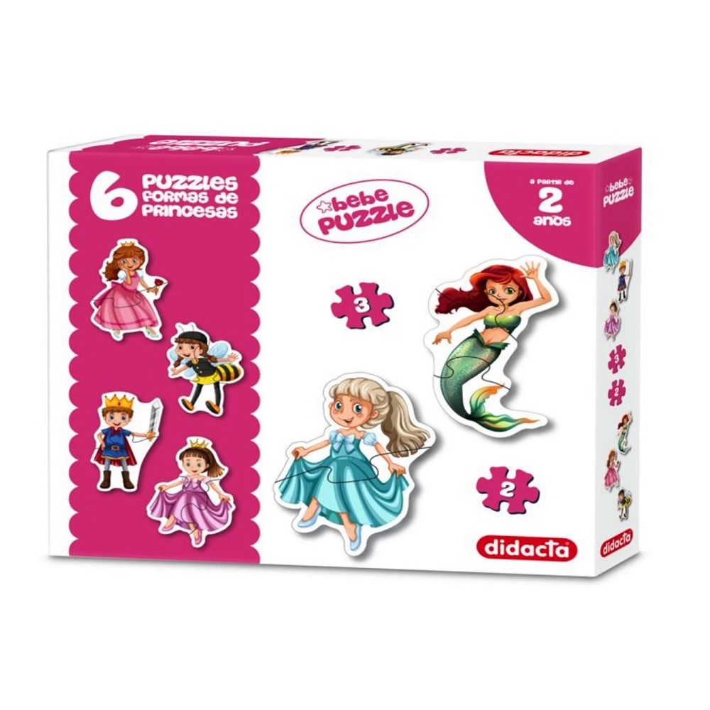 Puzzle Formas de Princesas