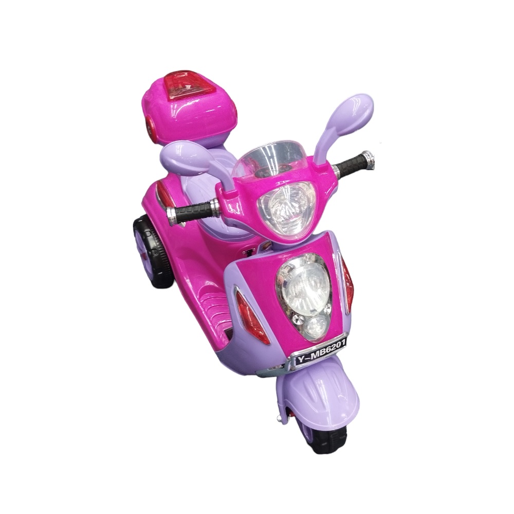 Moto Scooter Rosa y Violeta