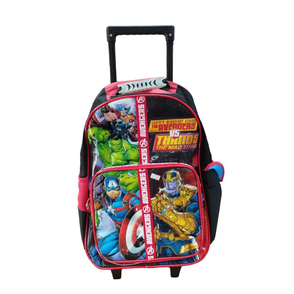 Mochila Avengers vs Thanos con carro