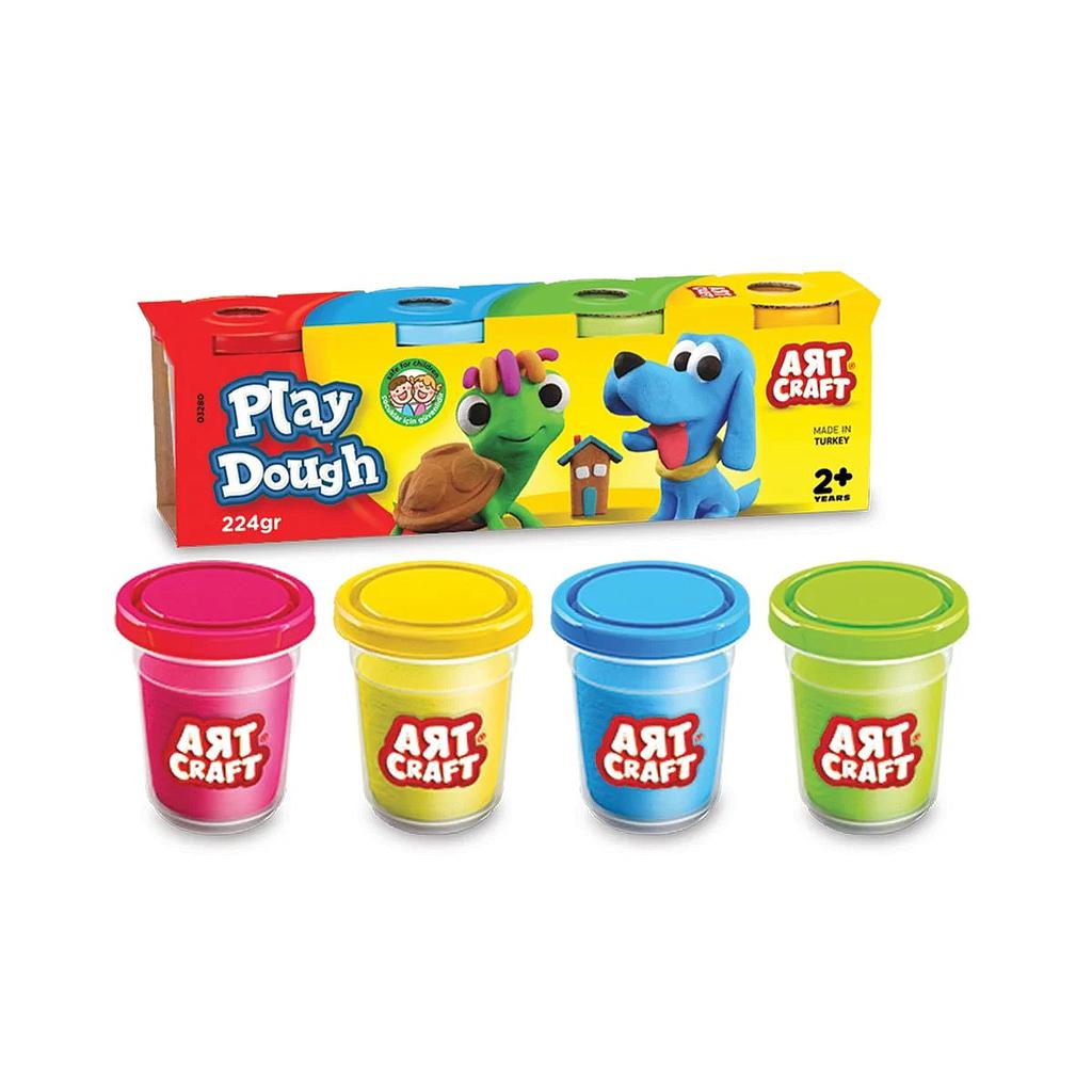 Masa Art Craft Potes x 4 224 gr