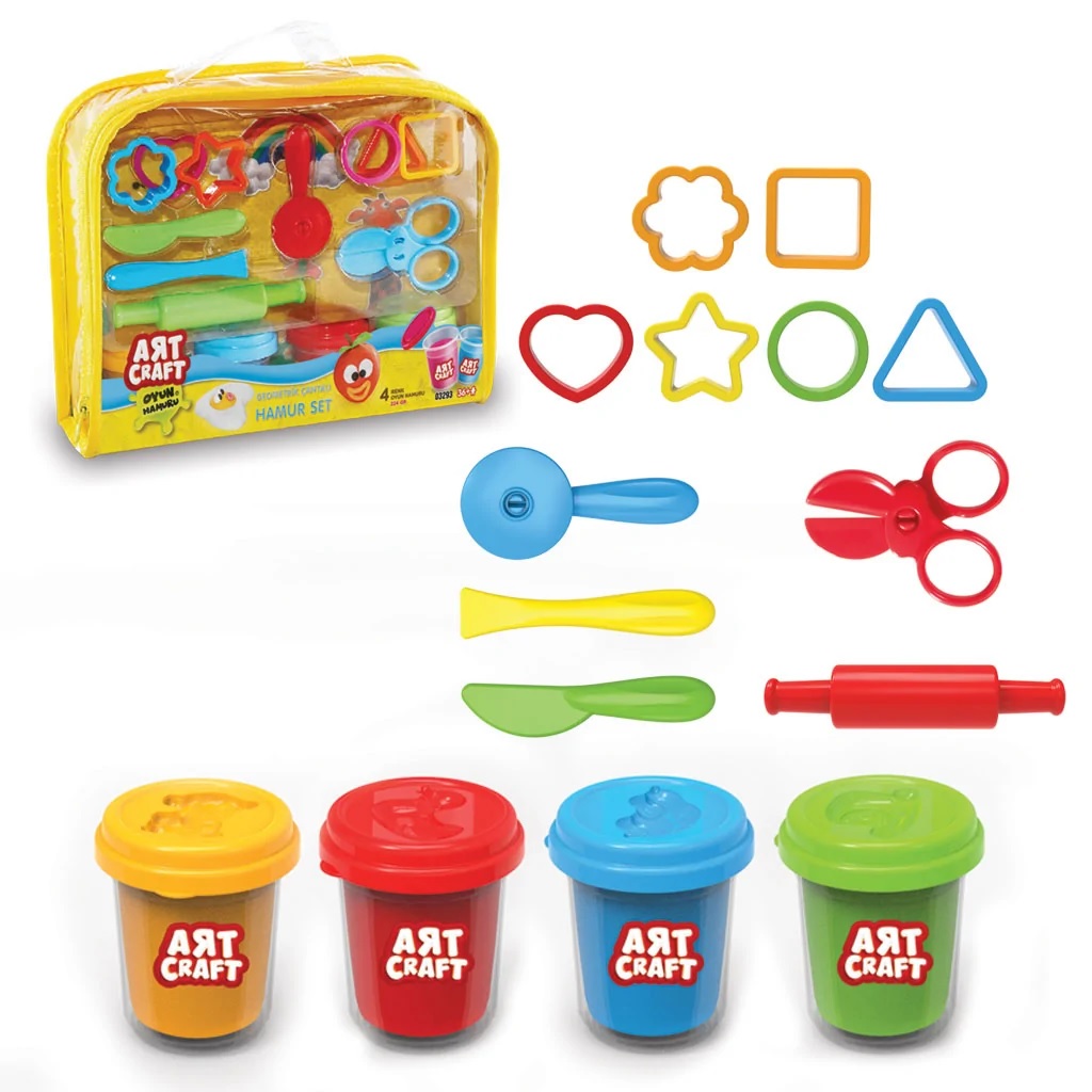 Masas con Moldes en Estuche Art Craft