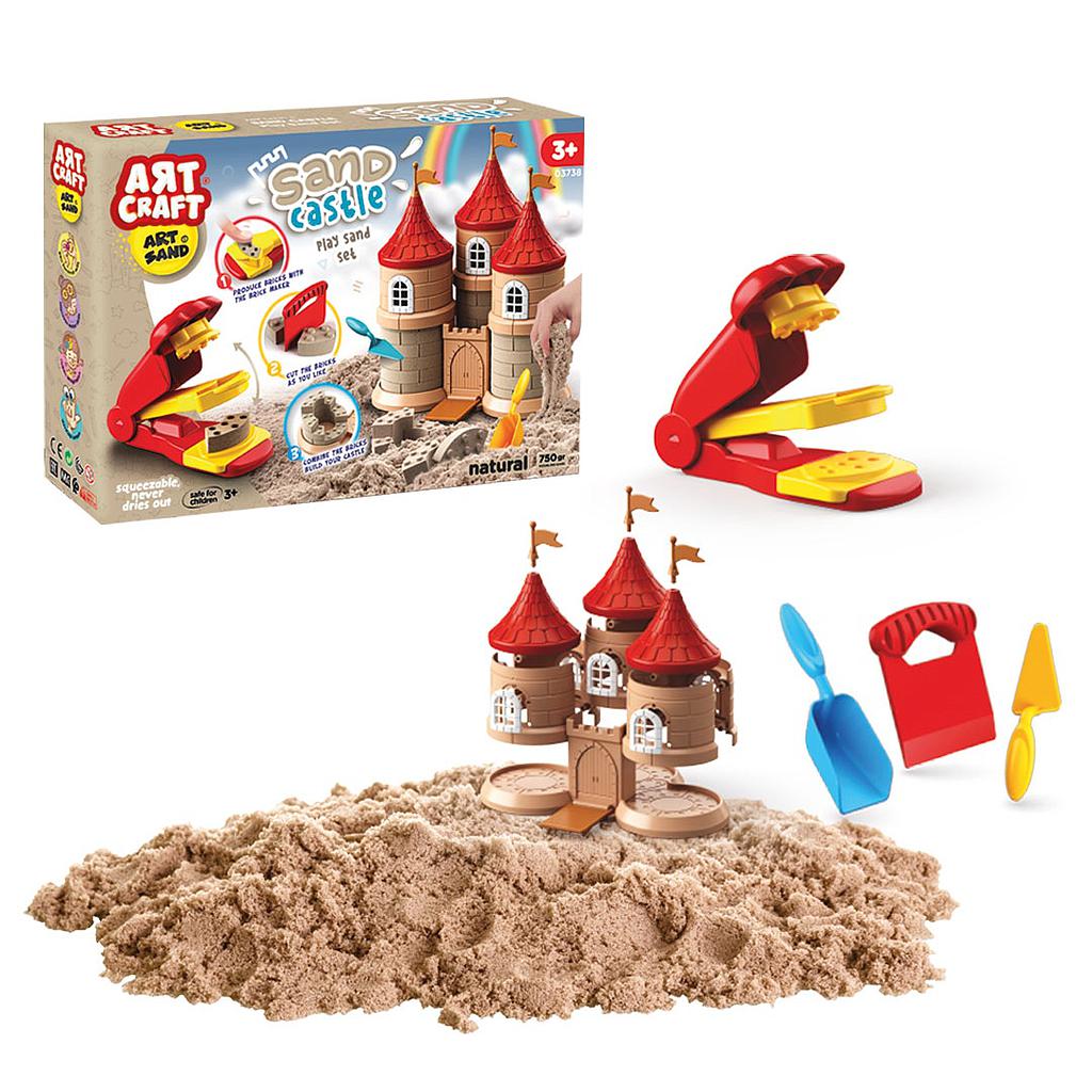 Set Arena Construir Castillo Art Craft
