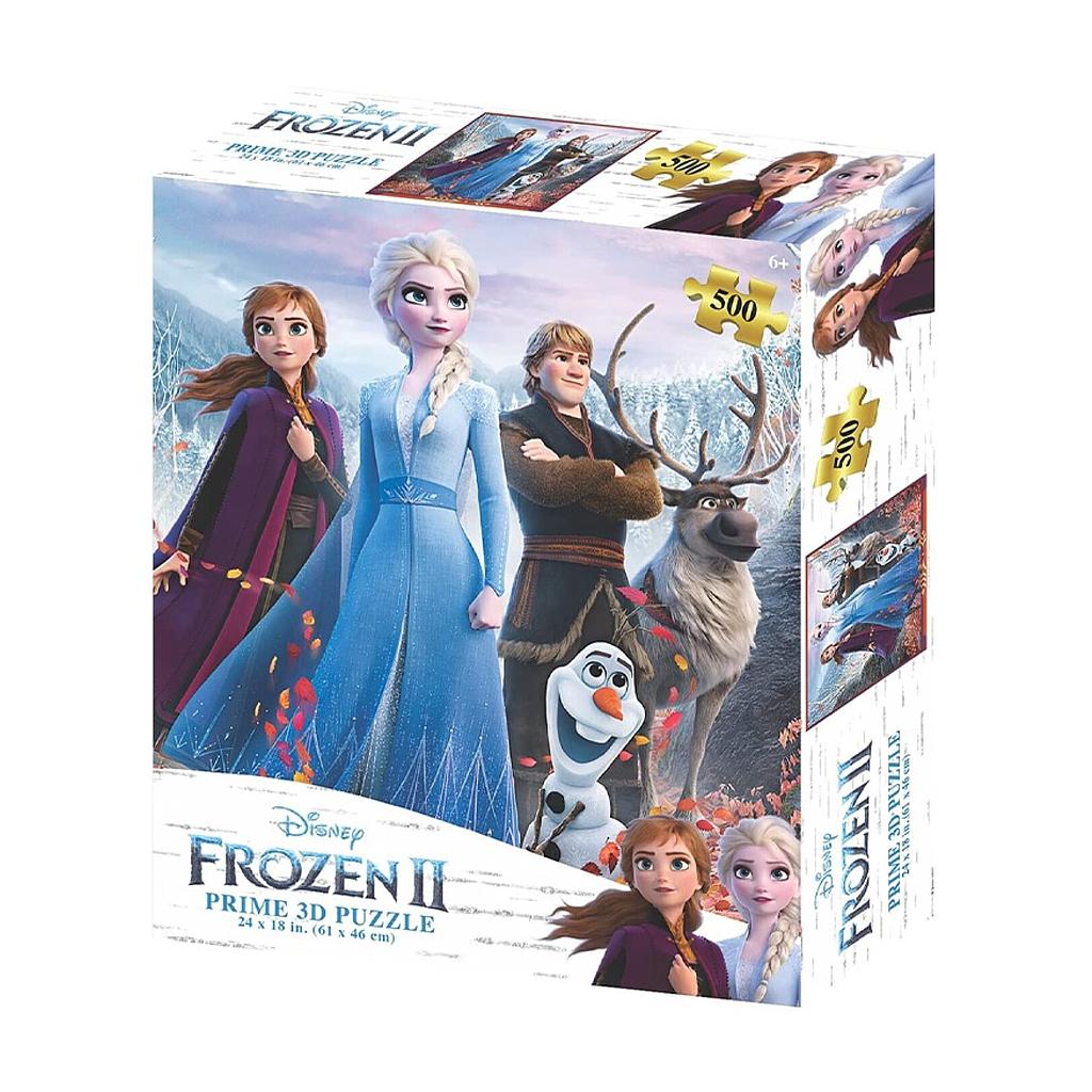 Puzzle Frozen 2 3D de 500 pcs