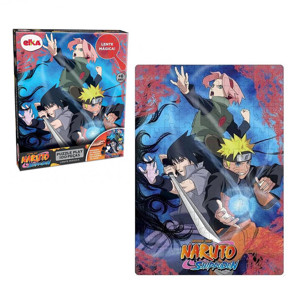 Puzzle Naruto con Lente Mágica