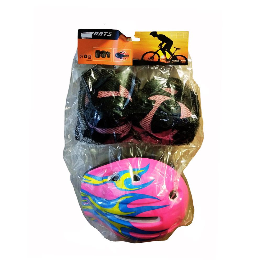 Set Casco, Rodilleras y Coderas