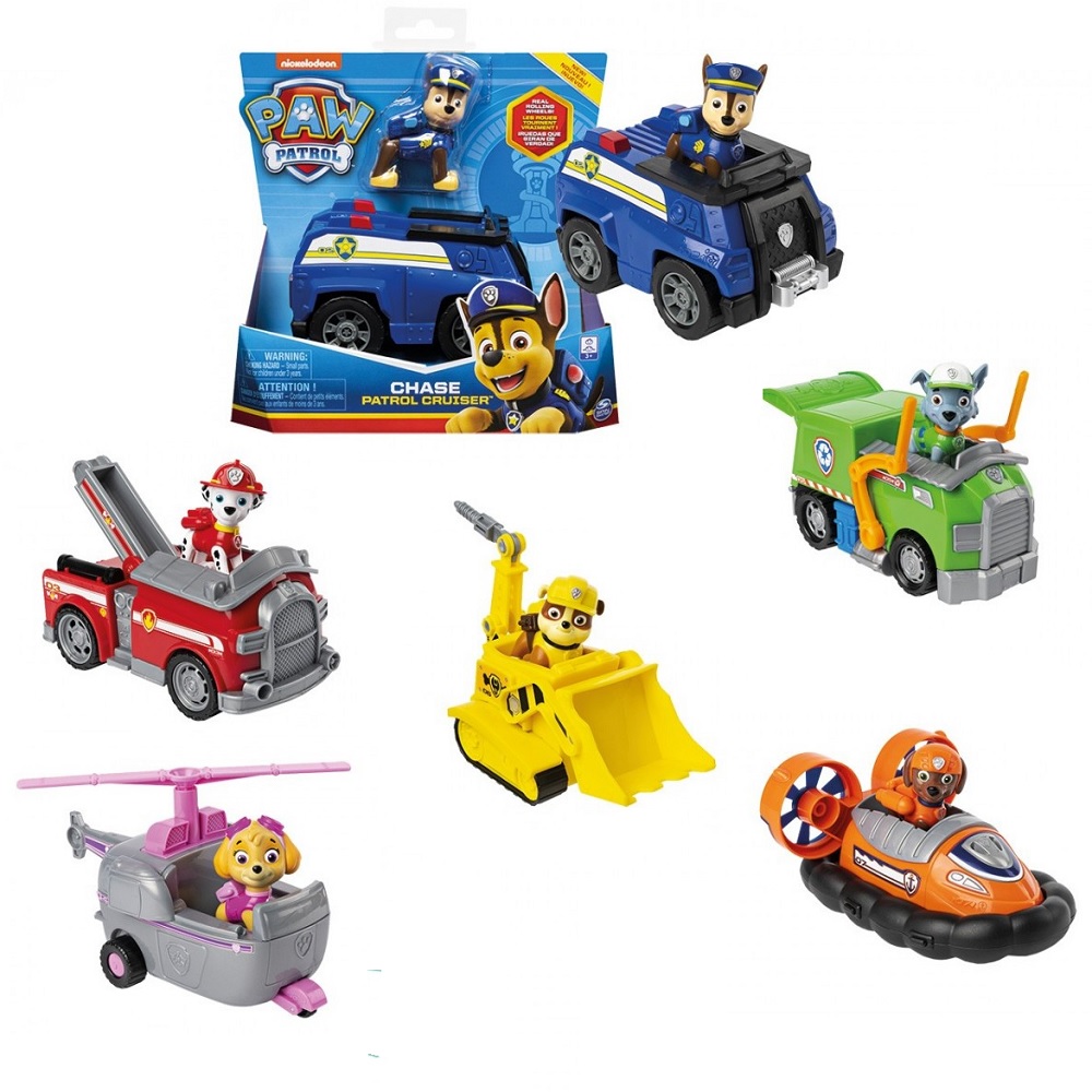 Figura Paw Patrol en Vehículo