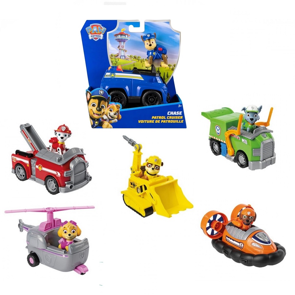 Figura Paw Patrol en Vehículo