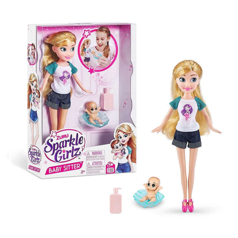 Sparkle Girls Muñeca Niñera