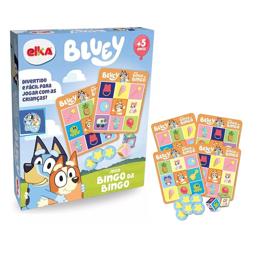Bluey Juego Bingo