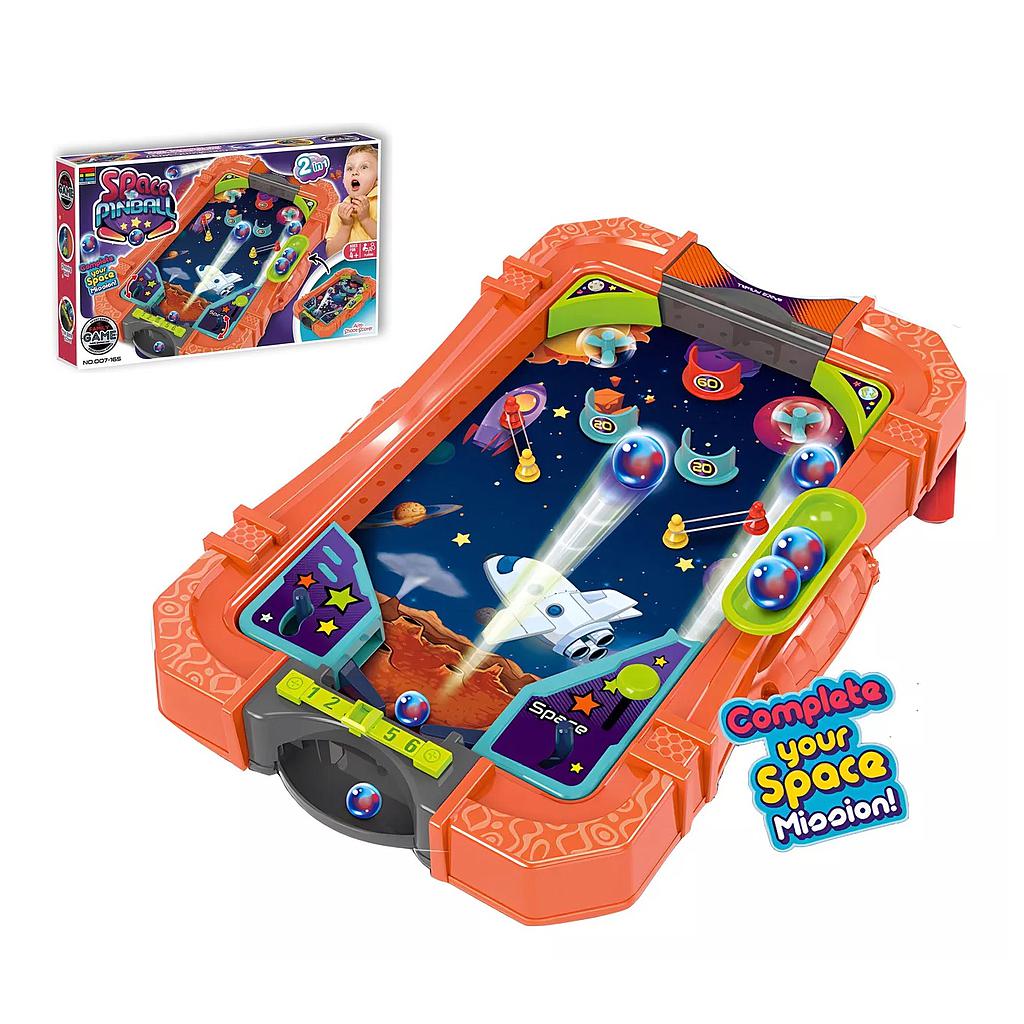 Juego Pinball Espacial 2 en 1