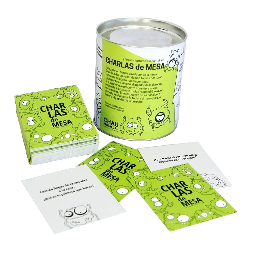 Juego Charlas de Mesa en Lata