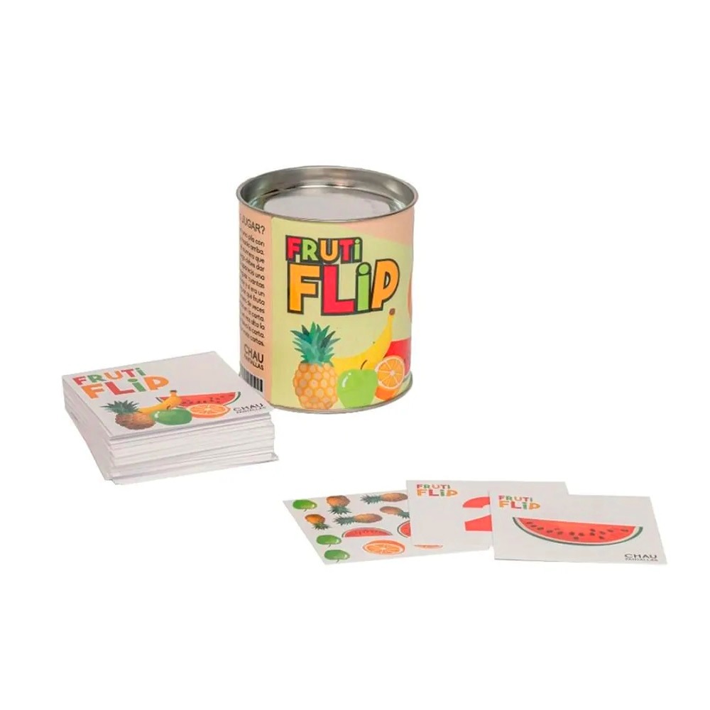 Juego Fruti Flip en Lata