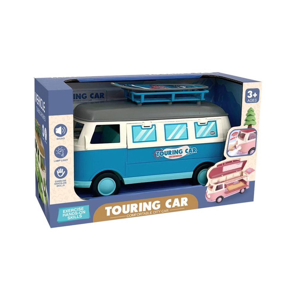 Camioneta Combi con Tabla Surf