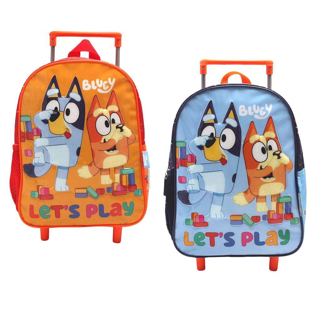 Mochila Bluey con Carrito