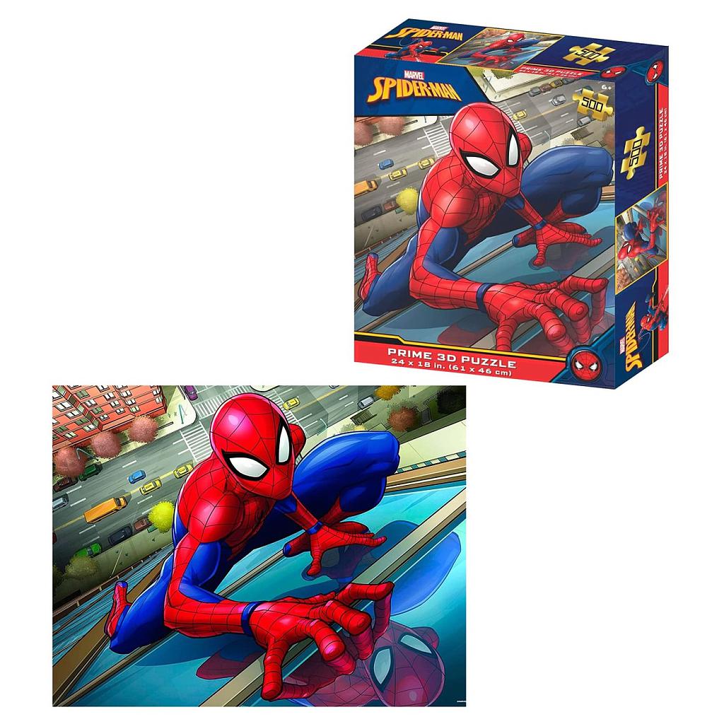 Spiderman Puzzle 3D 500 Piezas