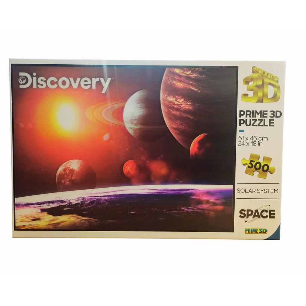 Puzzles 3D 500 pzs Sistema Solar