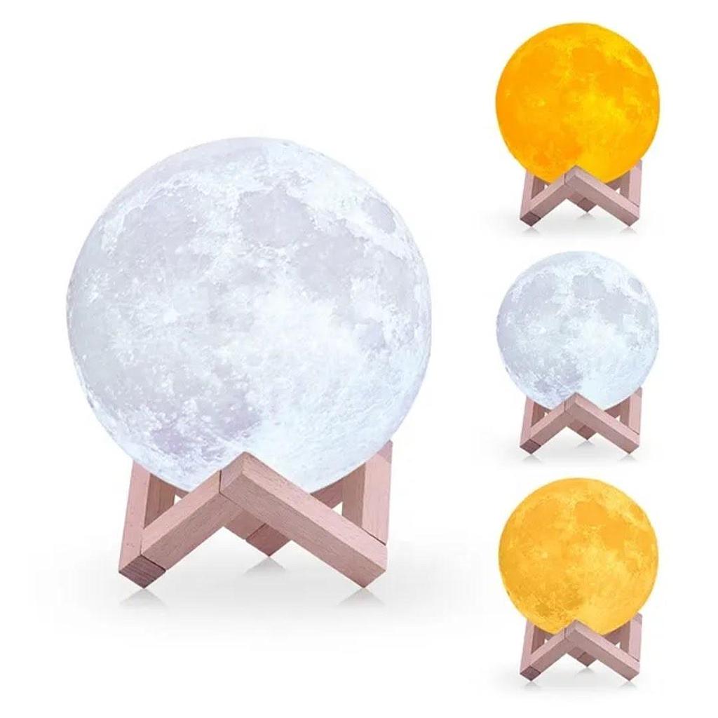 Veladora Luna Led 16 cm