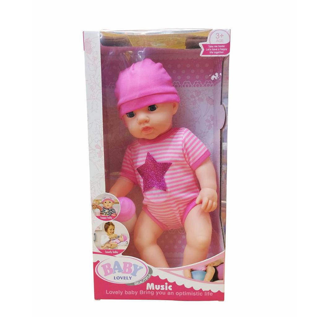 Bebé con Sonido y Biberón