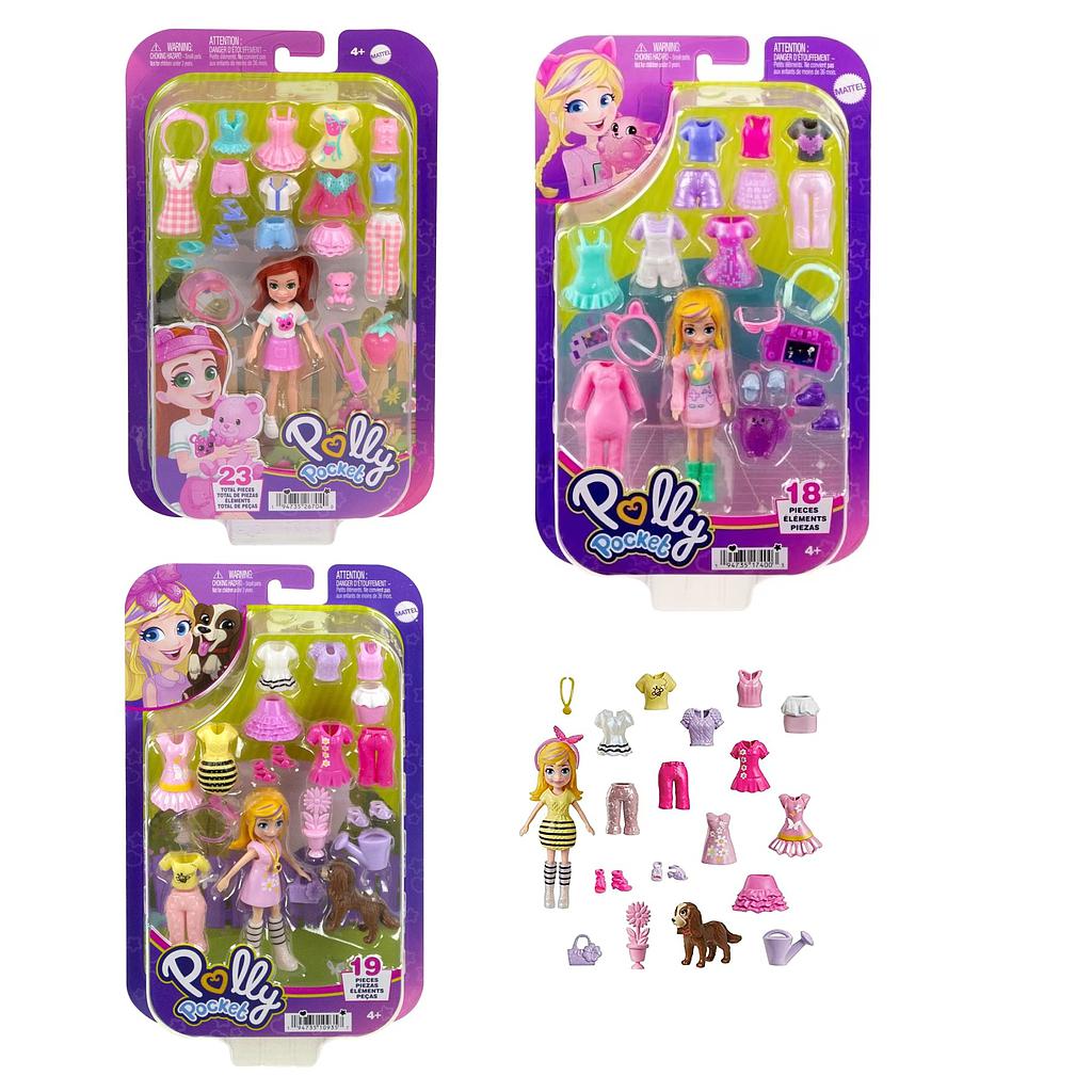Polly Pocket Paquete de Moda