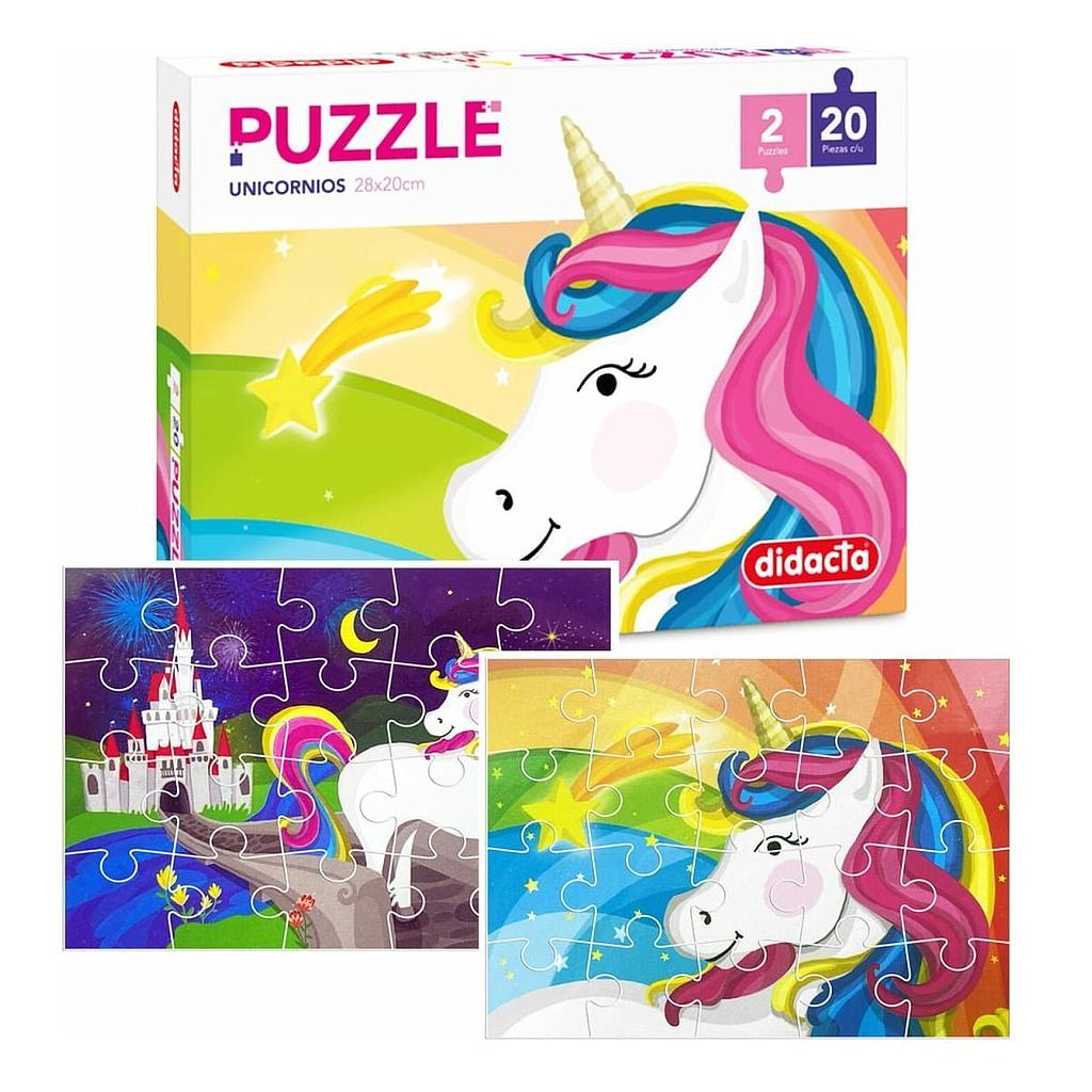 Puzzle Unicornios X 2