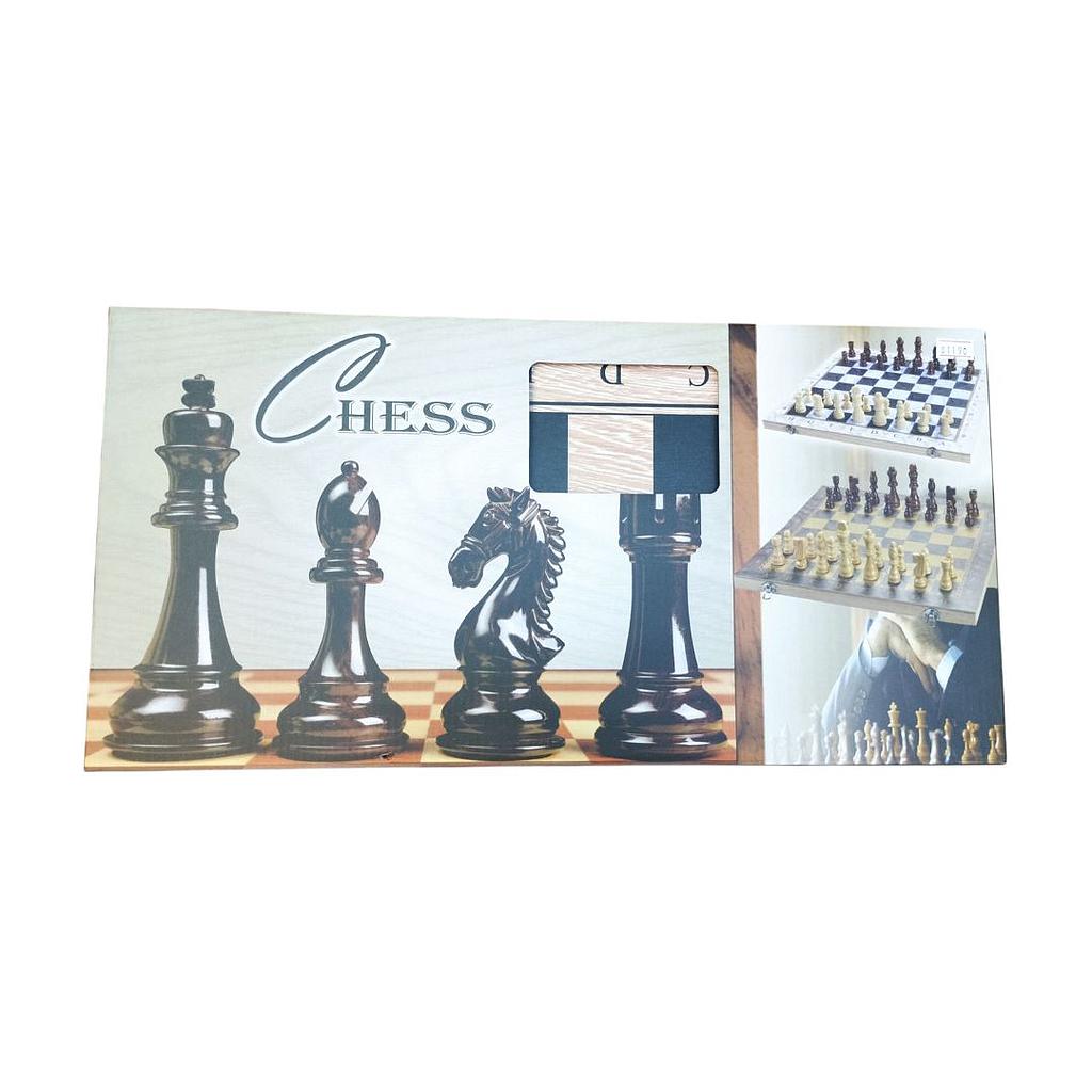 Juego Ajedrez , Dama y Backgammon