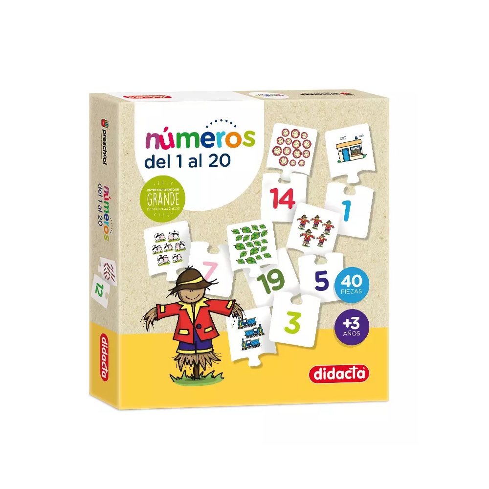 Juego Números del 1 al 20