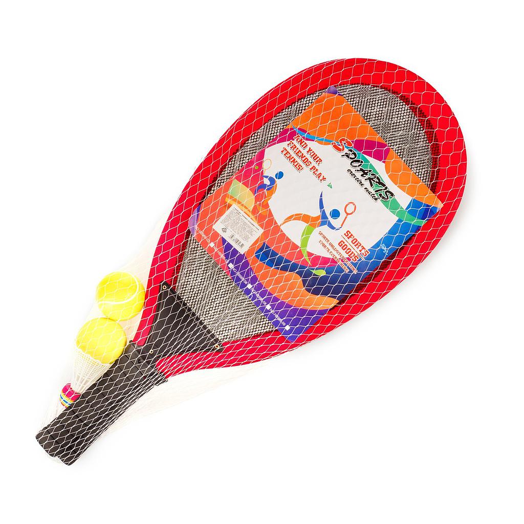 Paletas Badminton y Pelotas