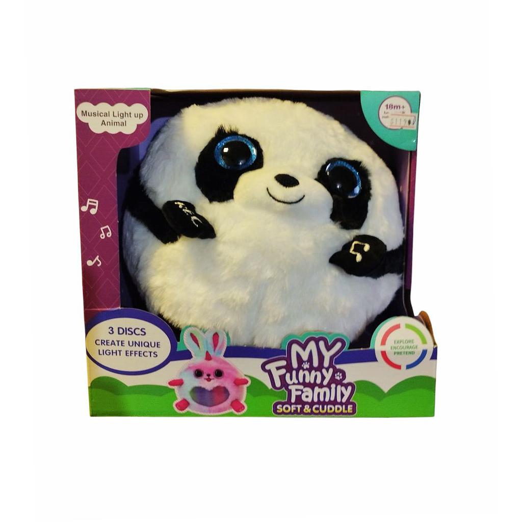 Oso Panda Musical, Graba y Repite con Luces