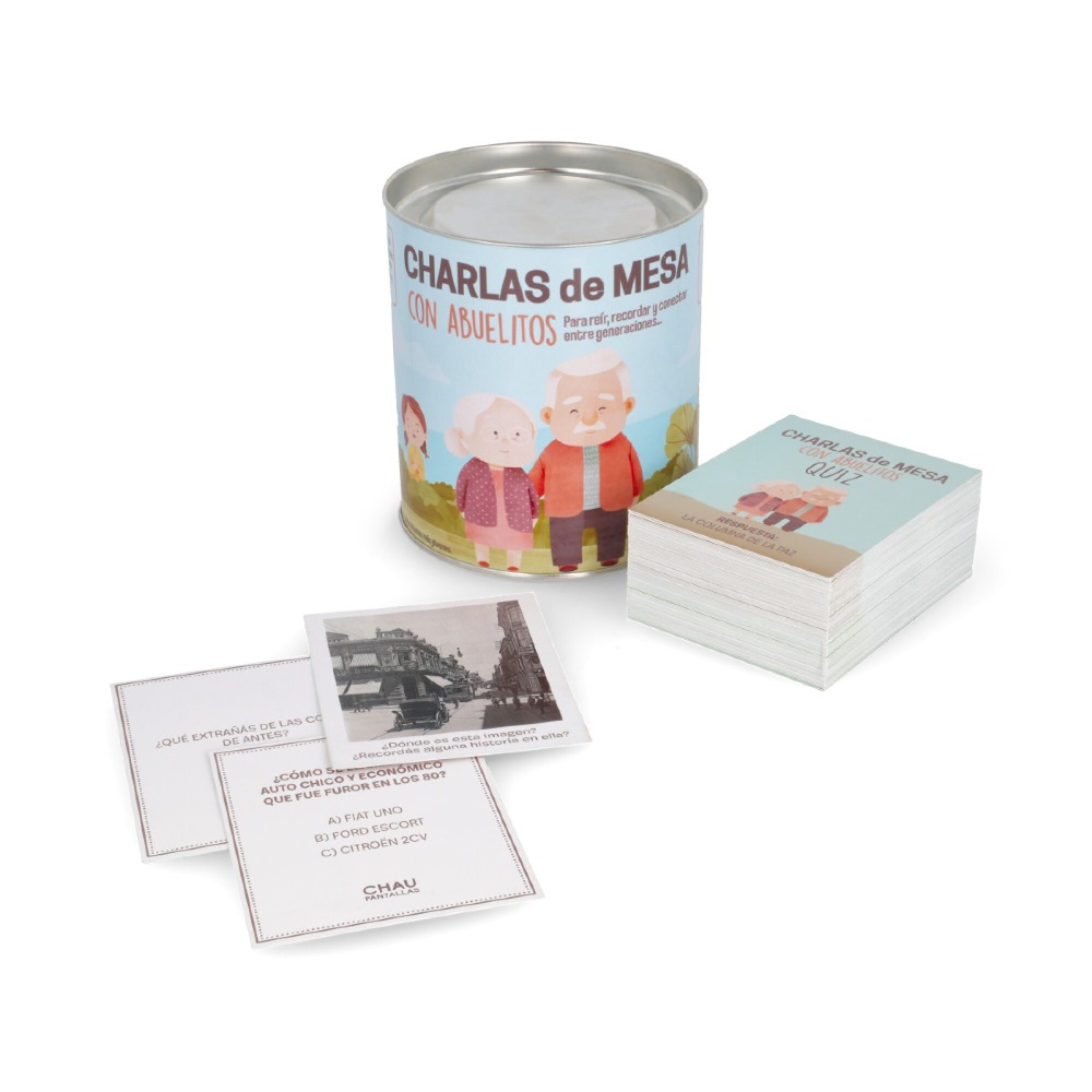 Charlas de Mesa con Abuelos