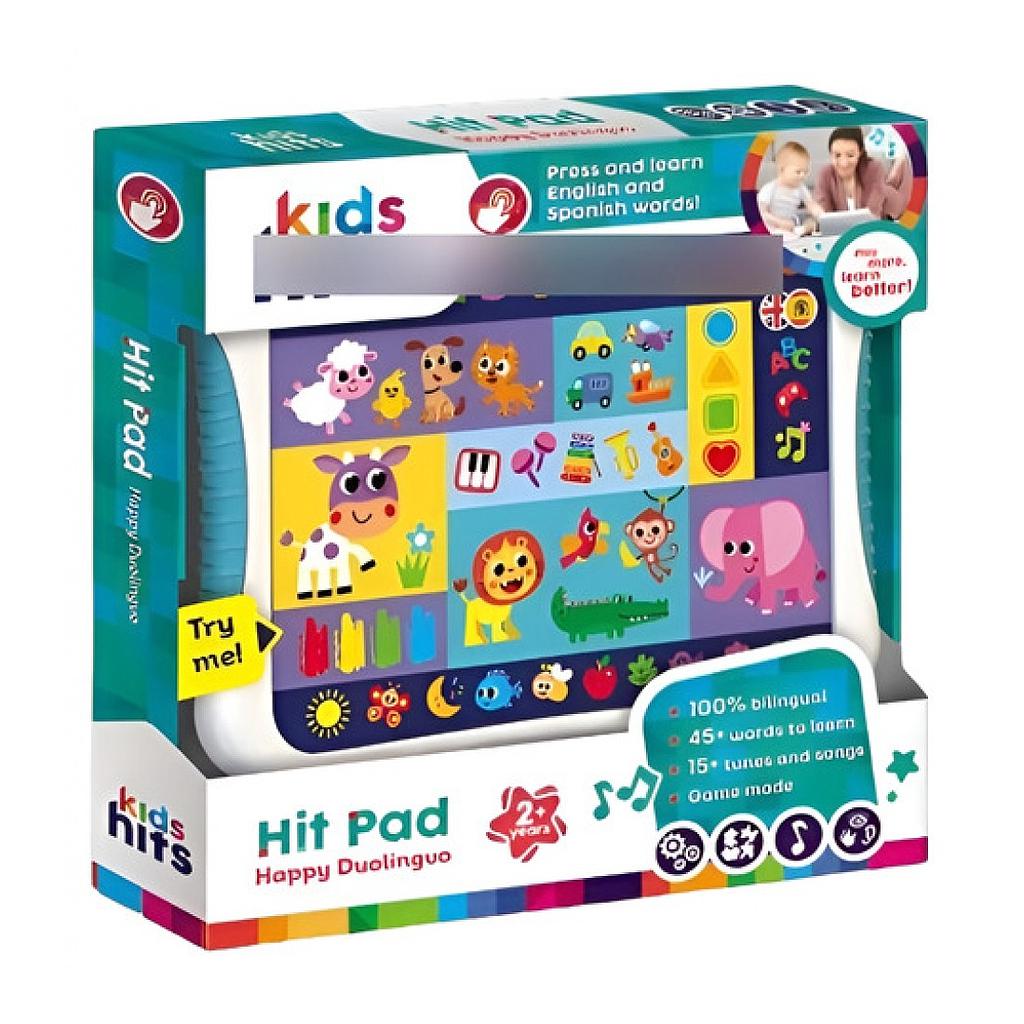 Tablet Duolinguo Feliz