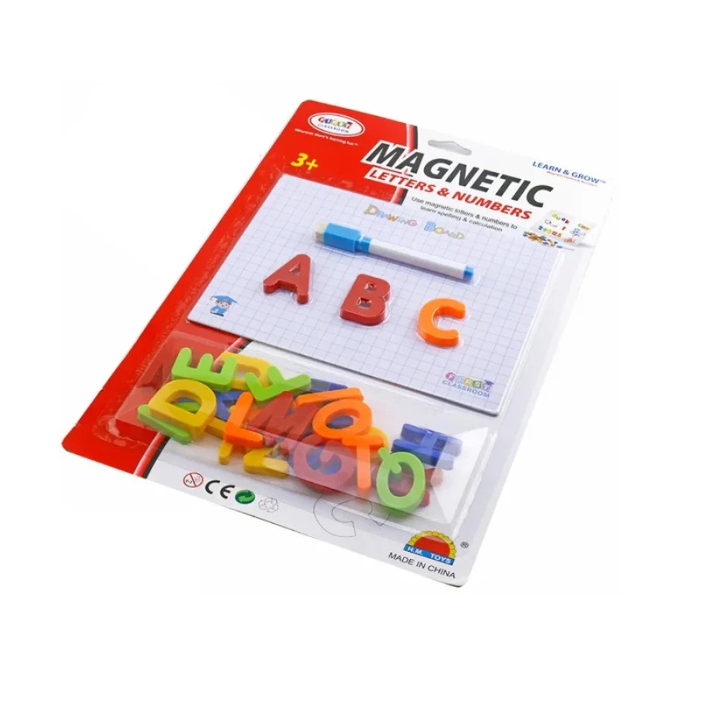 Pizarra Magnética con Letras y Números