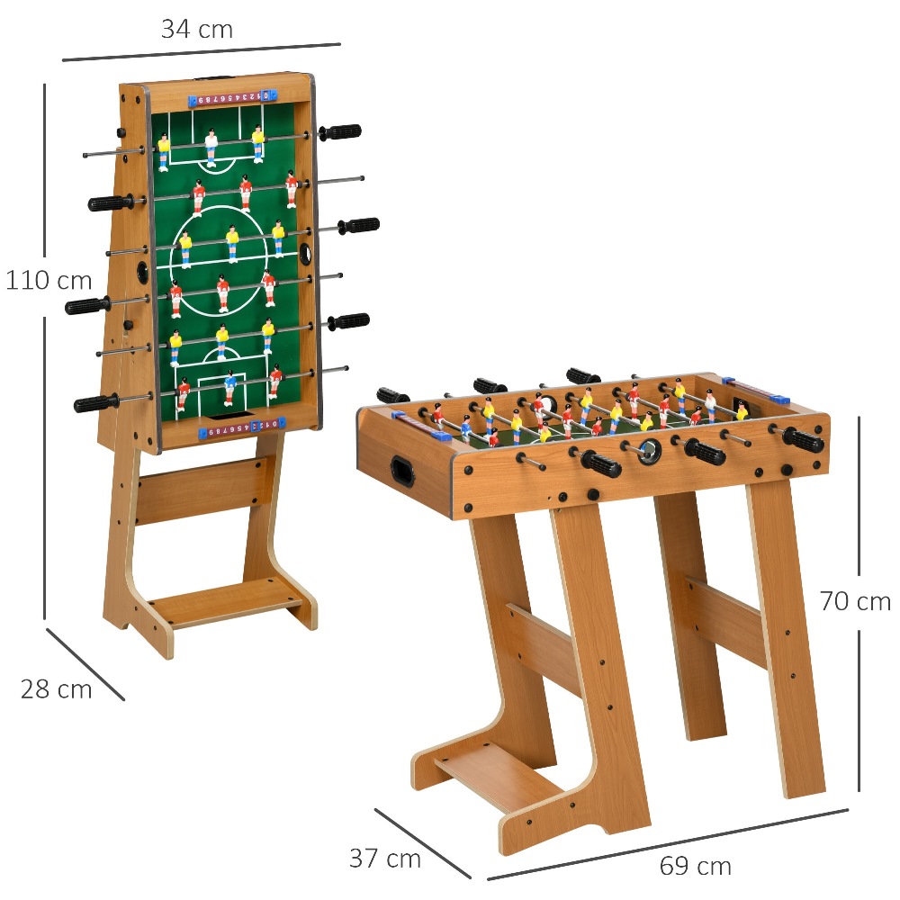Futbolito Madera con Patas